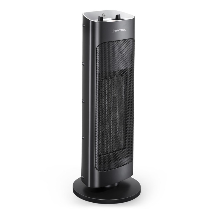 Керамичен вентилаторен нагревател Trotec TFC 20 E, 2 нива на нагряване, 1000 W / 2000 W, Термостат, Защита от прегряване