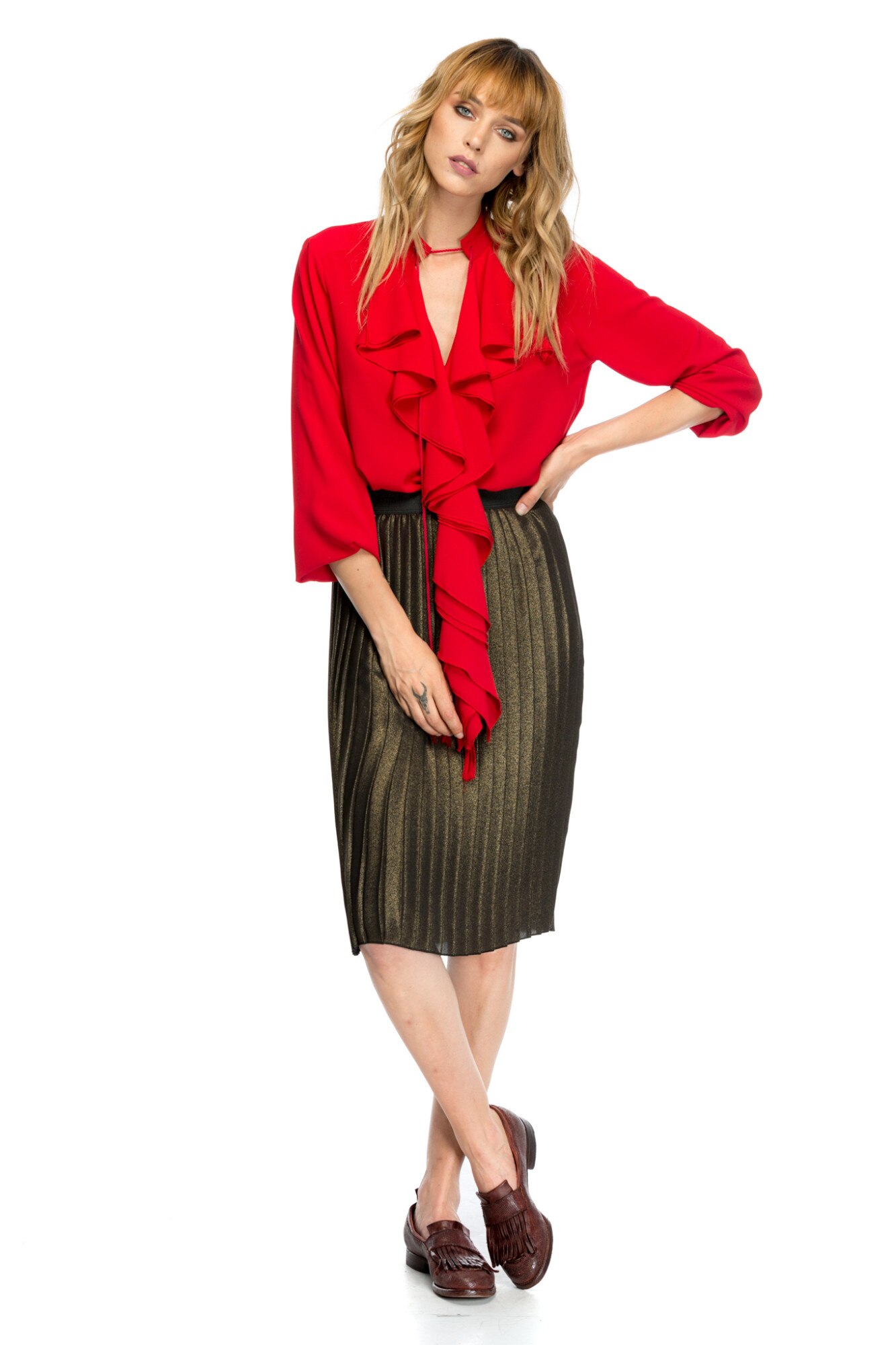 Fusta Alexandrine CuAnna, Auriu