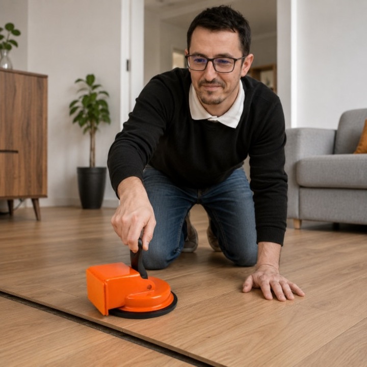 Laminált padló záró, gyors és hatékony, tartós ellenállás, 3 lépéses javítás bármilyen felülethez - FLOORLOCK VIXSON®