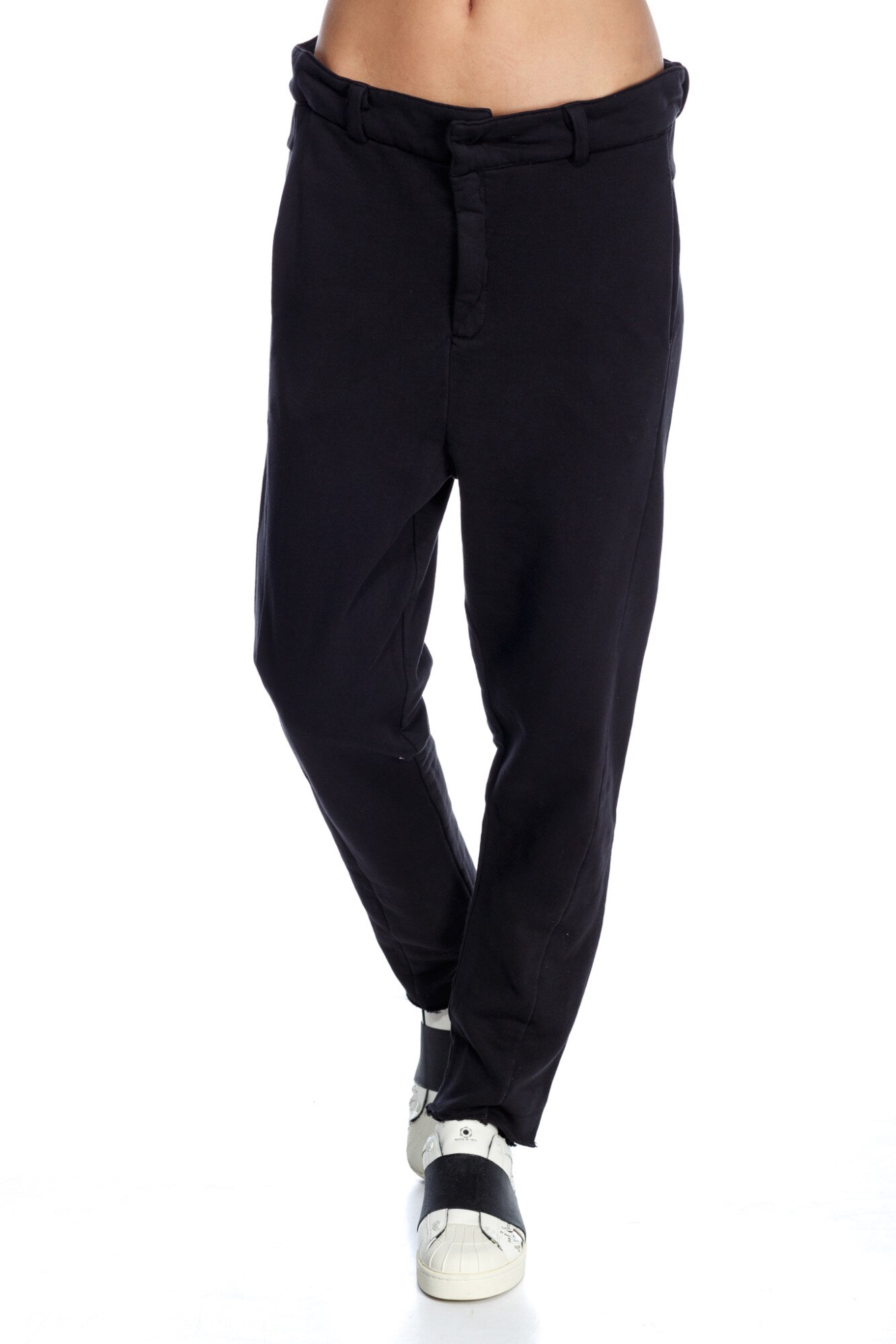Pantaloni Casual Lauren CuAnna, Negru