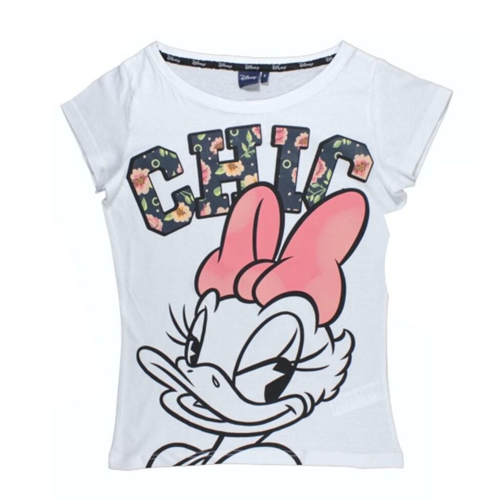 Tricou Daisy, alb, marimea L