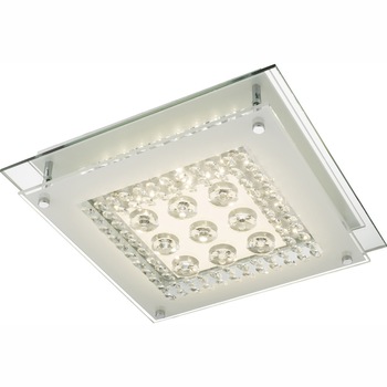 Plafoniera ELENA AP-50637, 1 x LED, 12W, 1020lm, 4000K, 38,4V, Cromat, Satinat Plafoniera ELENA AP-50637, 1 x LED, 12W, 1020lm, 4000K, 38,4V, Cromat, Satinat