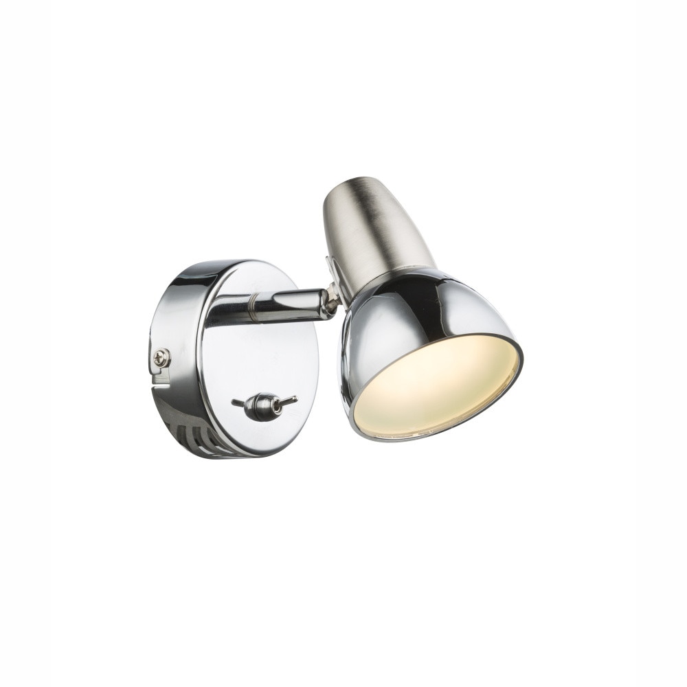 Aplica CAPPUCCINO AP-43883-8, 1 x LED, 4W, 250lm, 3000K, 126V, Satinat, Cromat