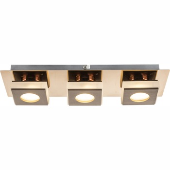 Aplica CAYMAN AP-50596-6, 3 x LED, 5W, 235lm, 3000K, 230V, Bronz, Satinat Aplica CAYMAN AP-50596-6, 3 x LED, 5W, 235lm, 3000K, 230V, Bronz, Satinat