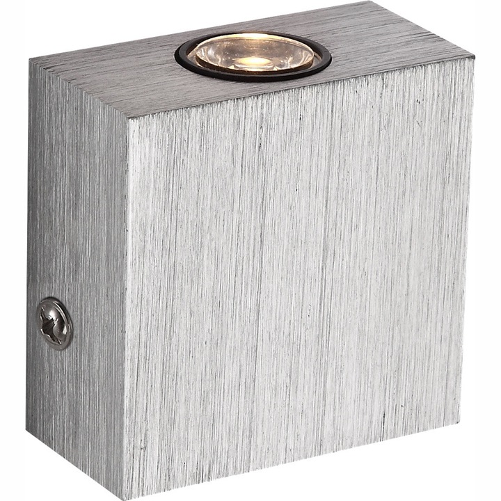 Aplica GORDON AP-2399, 1 x LED, 1W, 80lm, 3000K, 3,3V, Aluminiu, Clar