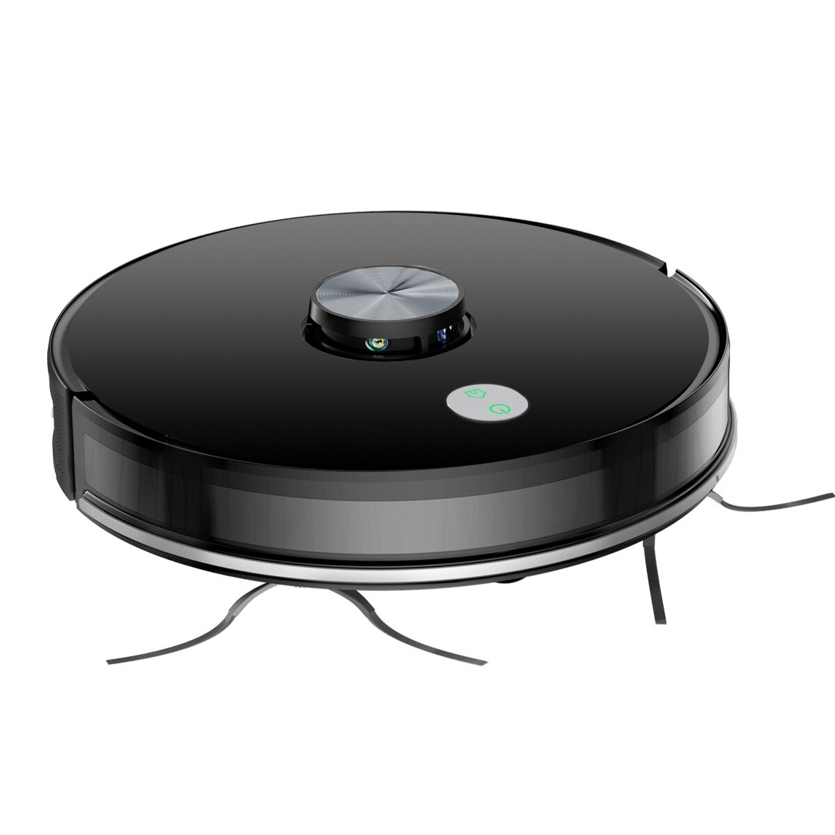 Robot aspirator LiDAR Arvada® SmartClean A8S, aspirare si mop 3 in 1, 4500 Pa, Wi-Fi, aplicatie Tuya, baterie 5200 mAh, autonomie 90–120 min, Negru