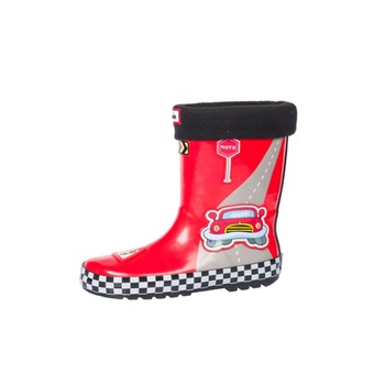 Cizme din cauciuc pentru baieti American Club 788/17RO, Rosu Cizme din cauciuc pentru baieti American Club 788/17RO, Rosu