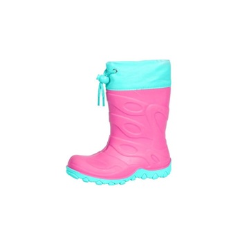 Cizme din cauciuc pentru fete American Club 796/17F, Fucsia Cizme din cauciuc pentru fete American Club 796/17F, Fucsia