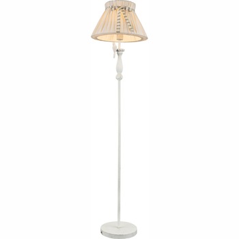Lampadar SAVIO LA-30972S, 1 x E27, 60W, 230V, Alb, Auriu Lampadar SAVIO LA-30972S, 1 x E27, 60W, 230V, Alb, Auriu