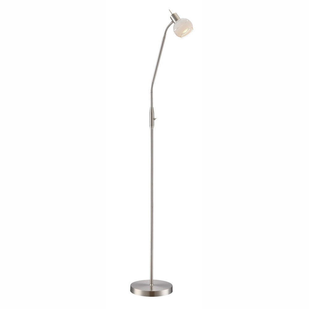 Lampadar LA-45658-8S, 1 x E14, 4W, 400lm, 3000K, 230V, Nichel, Mat, Satinat