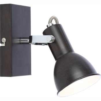 Spot FARGO S-45356-8, 1 x E14, 40W, 230V, Alb, Maro Spot FARGO S-45356-8, 1 x E14, 40W, 230V, Alb, Maro