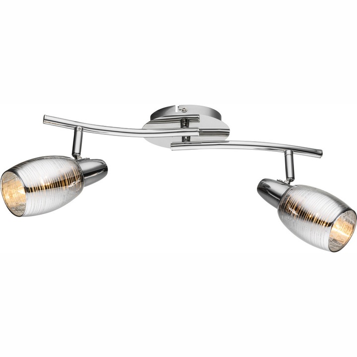 Спот CARSON S-45013-7, 2 x E14, 40W, 230V, Chrome