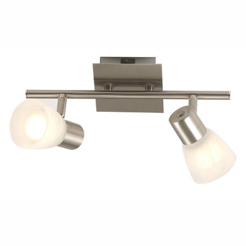 Spot PARRY S-45469-7, 2 x E14, 40W, 230V, Nichel, Mat Spot PARRY S-45469-7, 2 x E14, 40W, 230V, Nichel, Mat