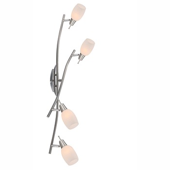 Spot GILLIAN S-45016-5, 4 x E14, 40W, 230V, Alb Spot GILLIAN S-45016-5, 4 x E14, 40W, 230V, Alb
