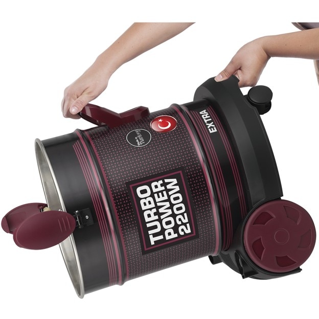 Aspirator TESA Turbo Power industrial TS-DRC 602 Burgundy, 21L, 2200 W