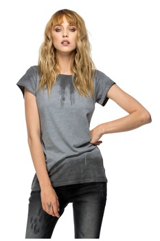 Tricou Queen, Gri, CuAnna, Gri Tricou Queen, Gri, CuAnna, Gri