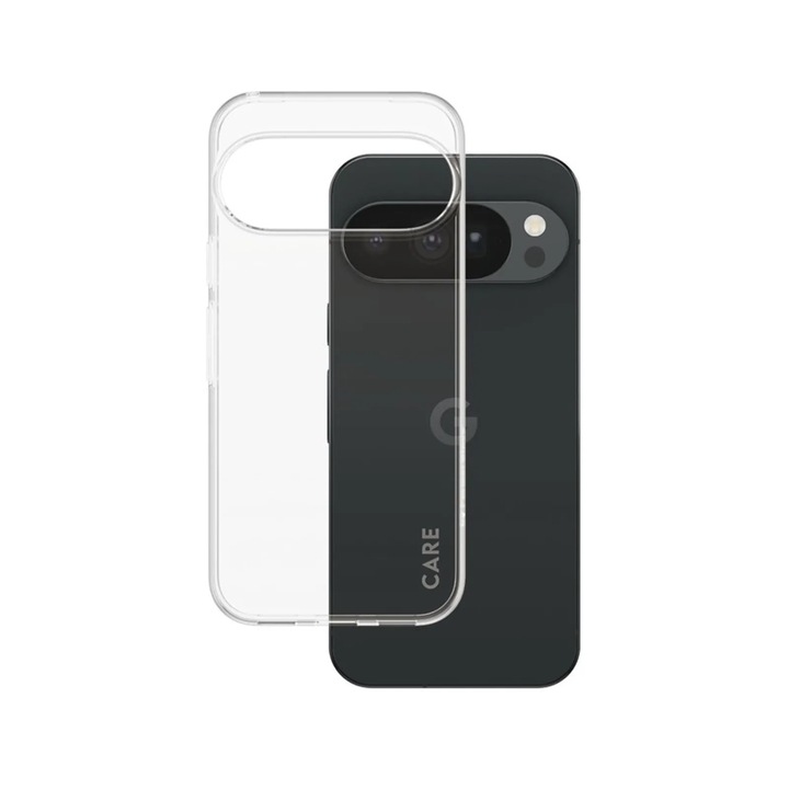 Кейс CARE by PanzerGlass за Google Pixel 11/11 Pro X-Ray Soft - Прозрачен