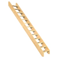 Scara de interior din brad Rustic 70 cm latime fara balustrada