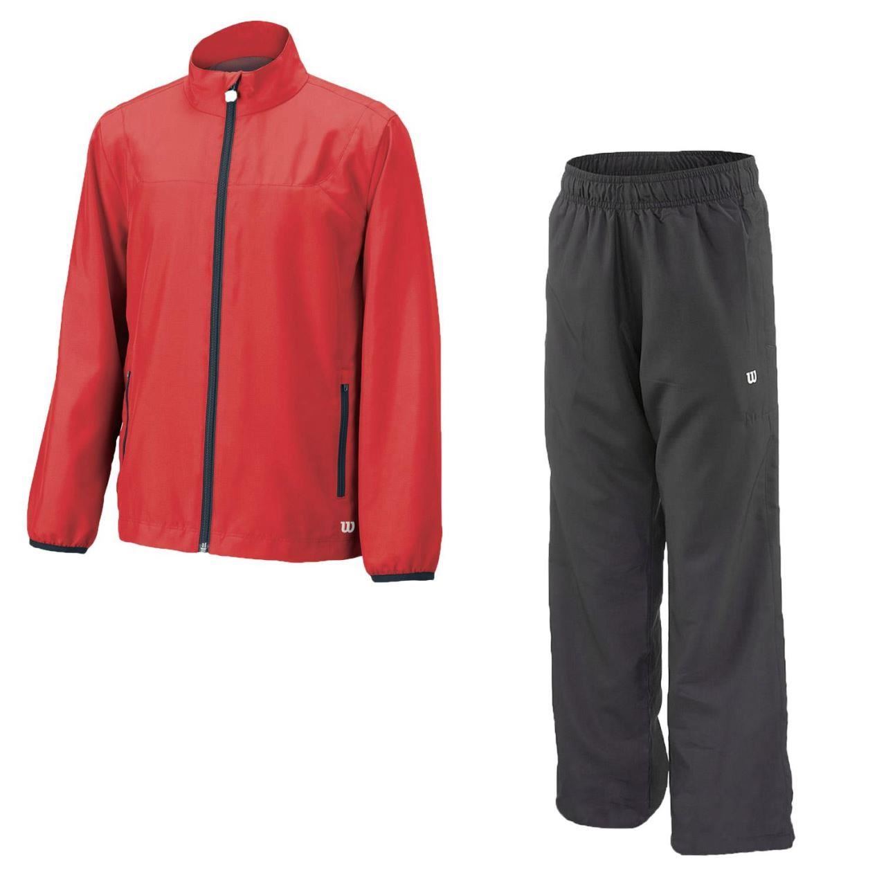 Trening Wilson Team Woven Warmup, copii, Rosu