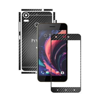 1 + 1 GRATUIT - HTC Desire 10 Pro - Carbon Negru - Folie de protectie Carbon Skinz, Husa Full Body Cover de tip Skin Adeziv pentru Rama Ecran,Carcasa Spate si Laterale 1 + 1 GRATUIT - HTC Desire 10 Pro - Carbon Negru - Folie de protectie Carbon Skinz, Husa Full Body Cover de tip Skin Adeziv pentru Rama Ecran,Carcasa Spate si Laterale