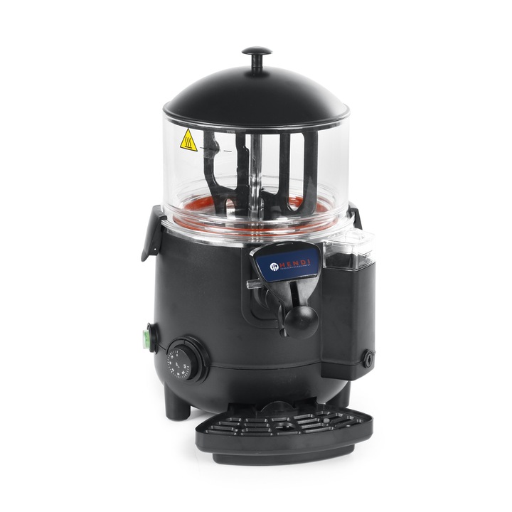 Dispenser profesional ciocolata fierbinte, 1006 W, capacitate 5 lt, Hendi, sistem incalzire bain-marie