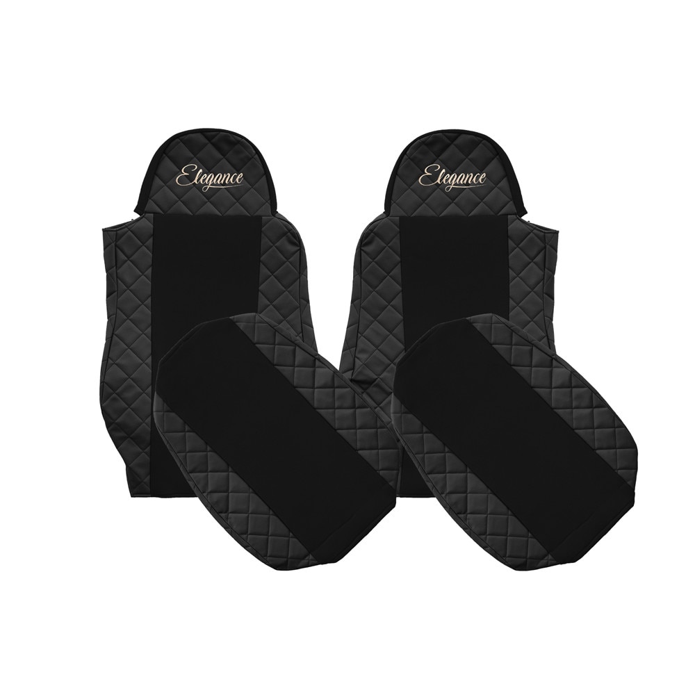 Set huse scaun DAF XF95-XF105 negru productie 2002-20012