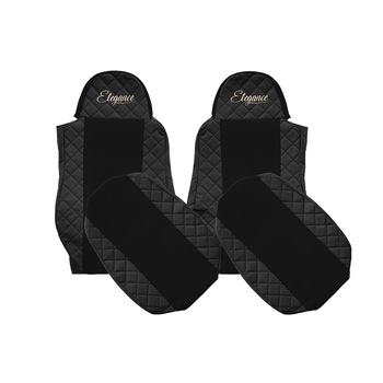 Set huse scaun DAF XF95-XF105 negru productie 2002-20012 Set huse scaun DAF XF95-XF105 negru productie 2002-20012