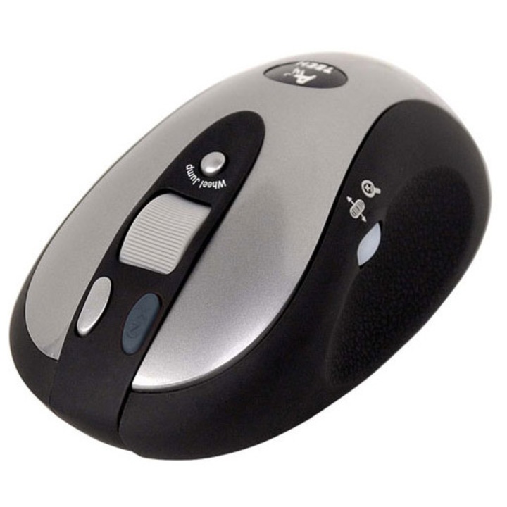 Мишка A4TECH NB-90D, Сребрист/черен, Wireless