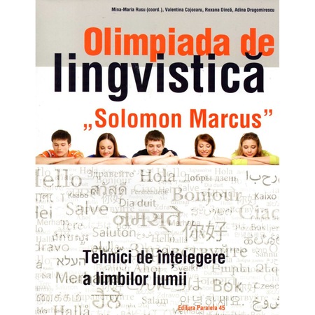Olimpiada De Lingvistica Solomon Marcus Mina Maria Rusu Coord Valentina Cojocaru Roxana Dinca Adina Dragomirescu Emag Ro