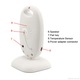 Monitor Video Bebelusi Virtual Baby 6001, Night Vision, Monitorizare Temperatura, Alarma, Cantece de leagan