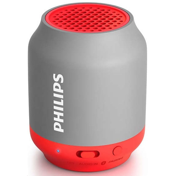 Безжична колонка Philips BT25G, сив/розов, 2 W - eMAG.bg
