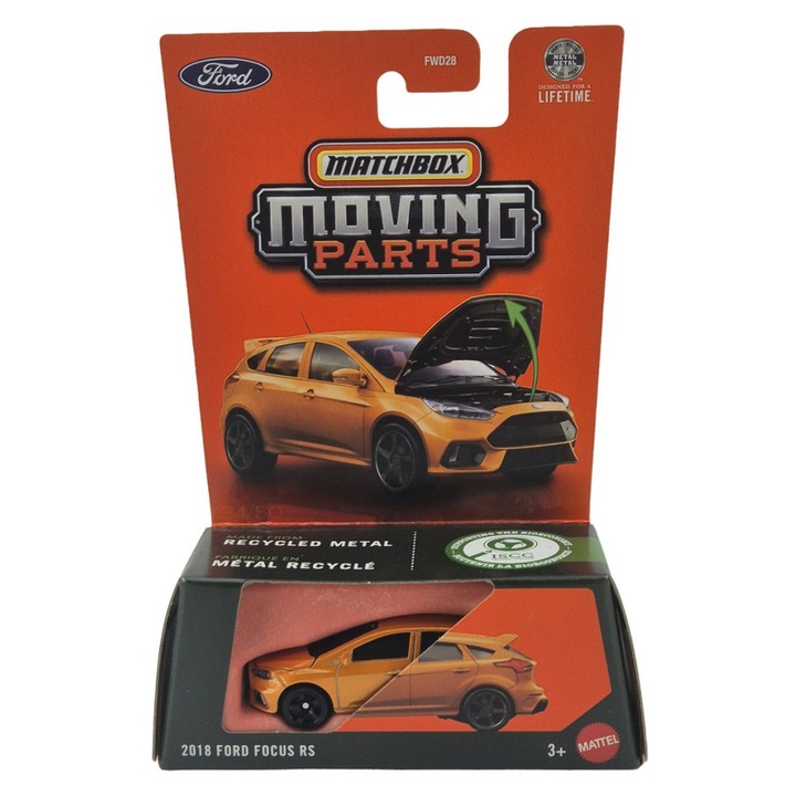 Matchbox Moving Parts - Ford Focus RS (2018) - Matchbox - 1:64