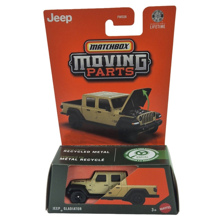 Matchbox Moving Parts - Jeep Gladiator - Matchbox - 1:64