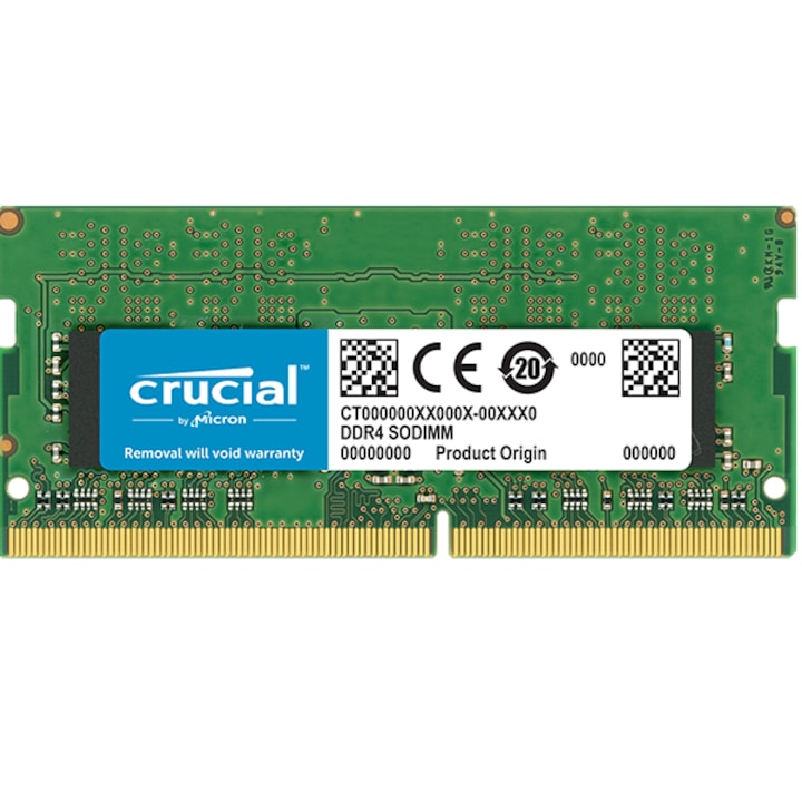 Памет Notebook Crucial DRAM 16GB DDR4, 2400MHz