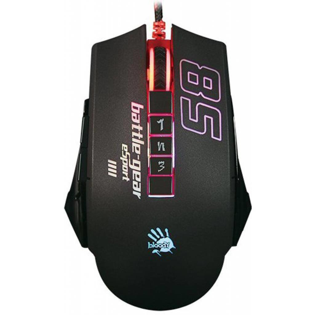 Геймърска мишка A4TECH Bloody P85, Черен, USB - eMAG.bg