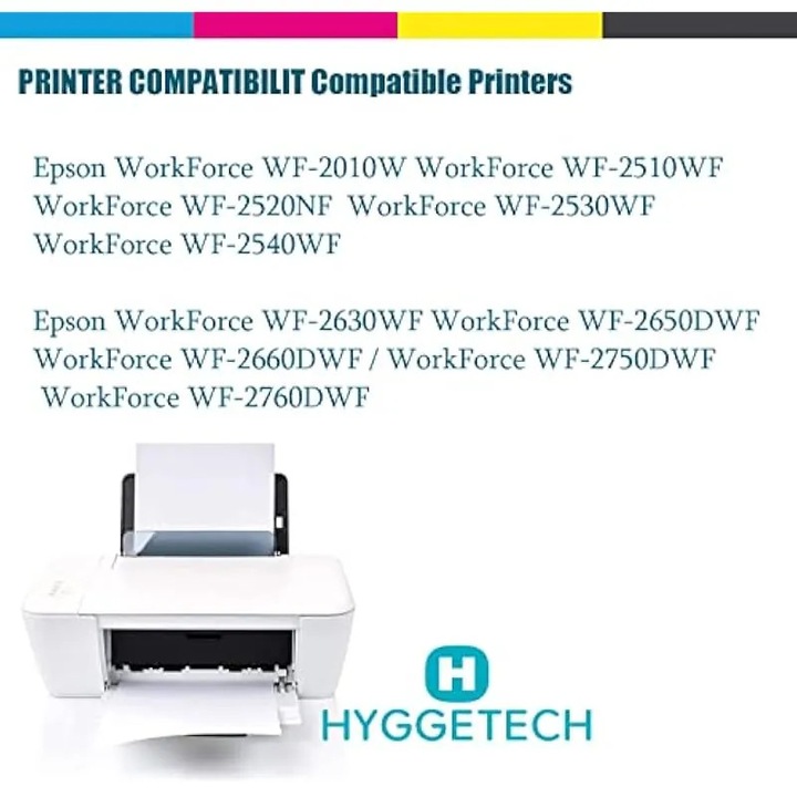 16XL kompatibilis tintapatronok Epson WorkForce WF-2750/WF-2760/WF-2660/WF-2630 készülékekhez, fekete/cián/magenta/sárga, 20 db-os készlet