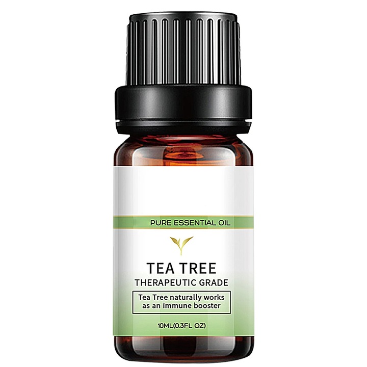 Ulei esential Tea Tree YANYXR terapeutic, 100% natural pentru aromaterapie si masaj, 10 ml, BCS3099489