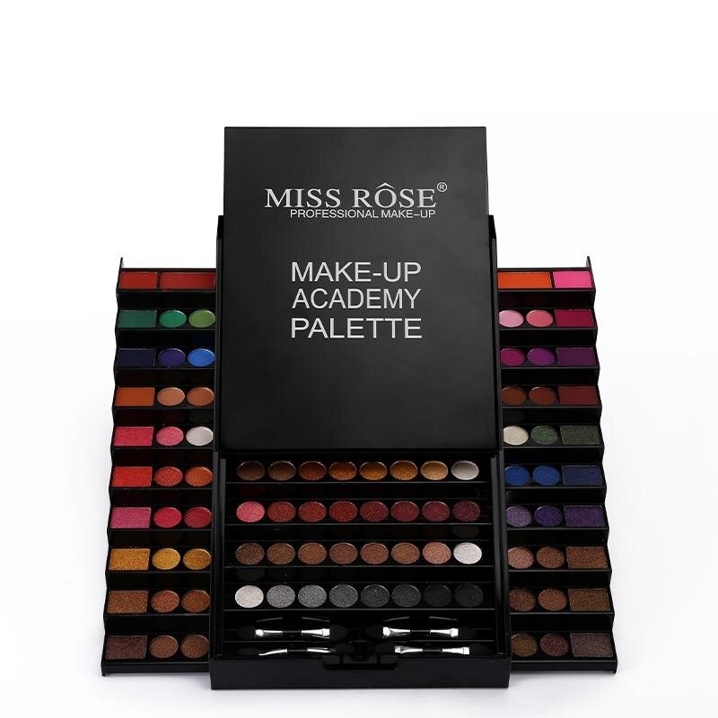 Trusa de Machiaj 130 culori Miss Rose Professional Make Up