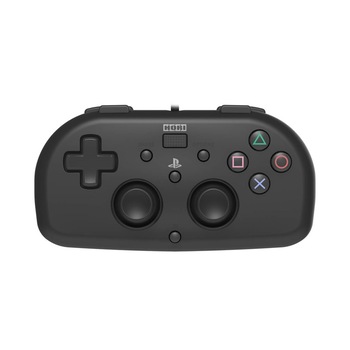 Gamepad HORIPAD MINI pentru Playstation 4, Black Gamepad HORIPAD MINI pentru Playstation 4, Black