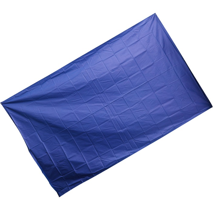 YANYXR BCS3110183 napellenző ponyva, ezüstözött anyaggal, vízálló, kék, 132 x 226 cm