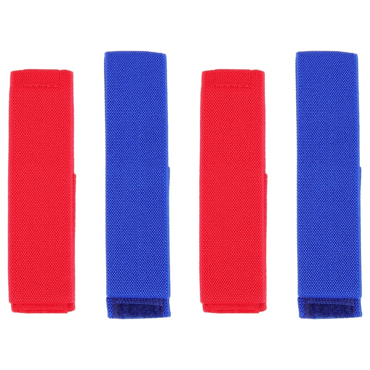 YANYXR BCS3109476 vérzéscsillapító érszorító, nylon/poliészter, kék/piros, 4 darabos szett, 33 x 3 x 0.5 cm