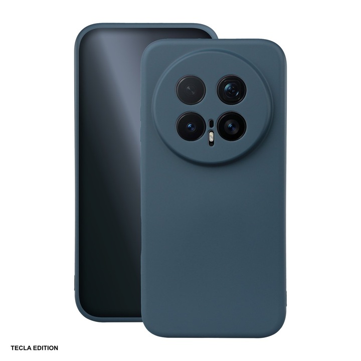 Husa Silicon pentru Honor Magic 8 Pro, Carcasa, Albastru
