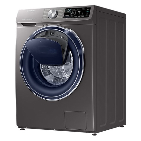 Masina de spalat rufe Samsung WW70M644OPX/LE, Tehnologie Quick Drive, AddWash, Eco Bubble, Motor Digital Inverter, Smart Control, 7 kg, 1400 rpm, Clasa A+++, Inox