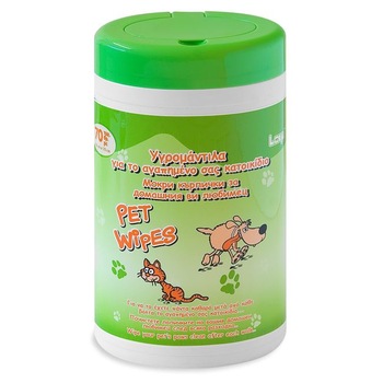 Servetele umede non-toxice Zola® pentru caini si pisici Servetele umede non-toxice Zola® pentru caini si pisici