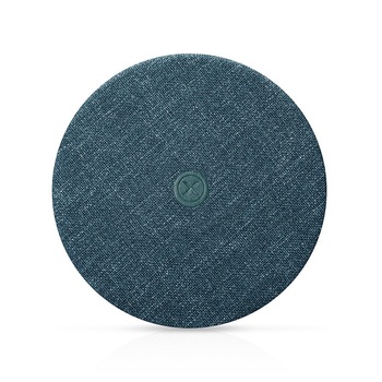 Incarcator rapid wireless, pad textil, cu cablu Type C detasabil, Xoomz Fabric, culoare Albastru-Verzui Incarcator rapid wireless, pad textil, cu cablu Type C detasabil, Xoomz Fabric, culoare Albastru-Verzui
