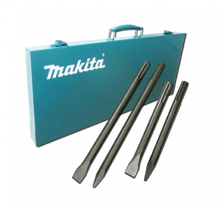 Set dalte si varfuri SDS-MAX Makita 250x400mm