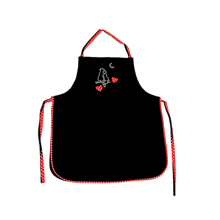 Sort handmade, Atelier Diversis, negru, broderie mesaj