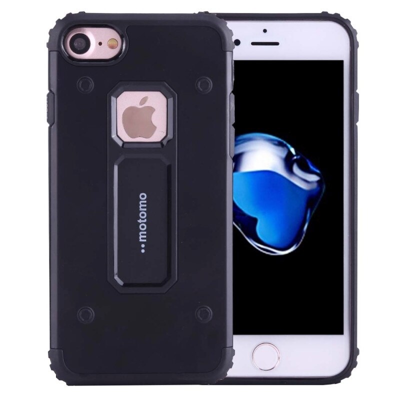 Capac de protectie Motomo Armor Hybrid pentru Apple iPhone 6 Plus / 6S Plus, Negru