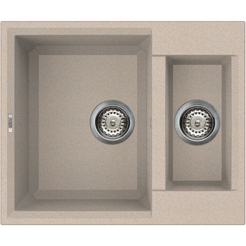 Chiuveta granitek Elleci Easy 150, 600 x 500 mm, adancime 210/150 mm, cuva reversibila, Avena G51 Chiuveta granitek Elleci Easy 150, 600 x 500 mm, adancime 210/150 mm, cuva reversibila, Avena G51