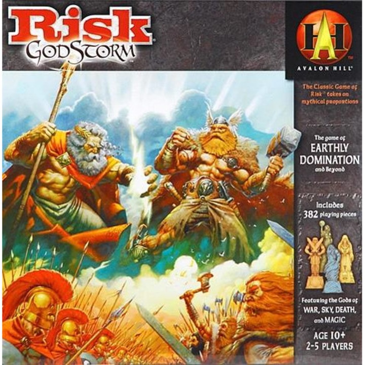 Társasjáték, Risk Godstorm, angol nyelv